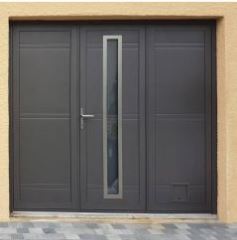 PORTE DE GARAGE BATTANTE TRADITION ISOLPERFORMANCE     